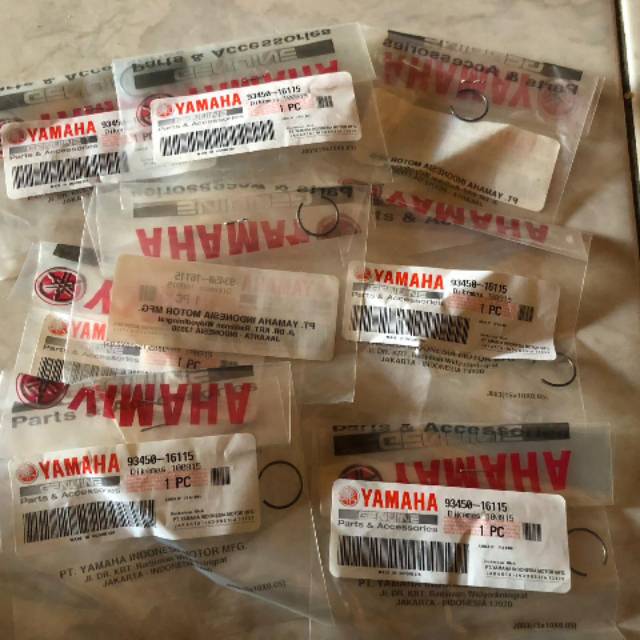 Kancingan piston seker fiz r, vixion original set