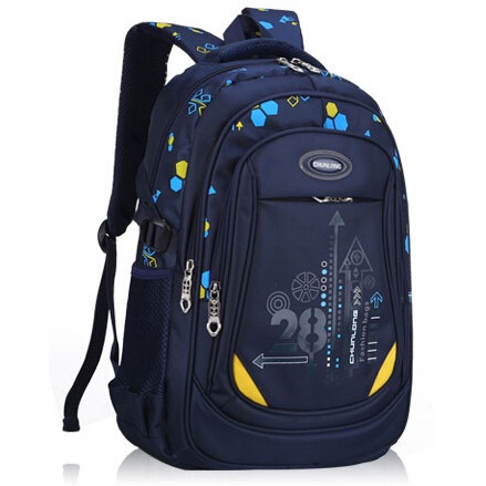 CHUNLONG Tas Ransel Sekolah Anak - BIRU