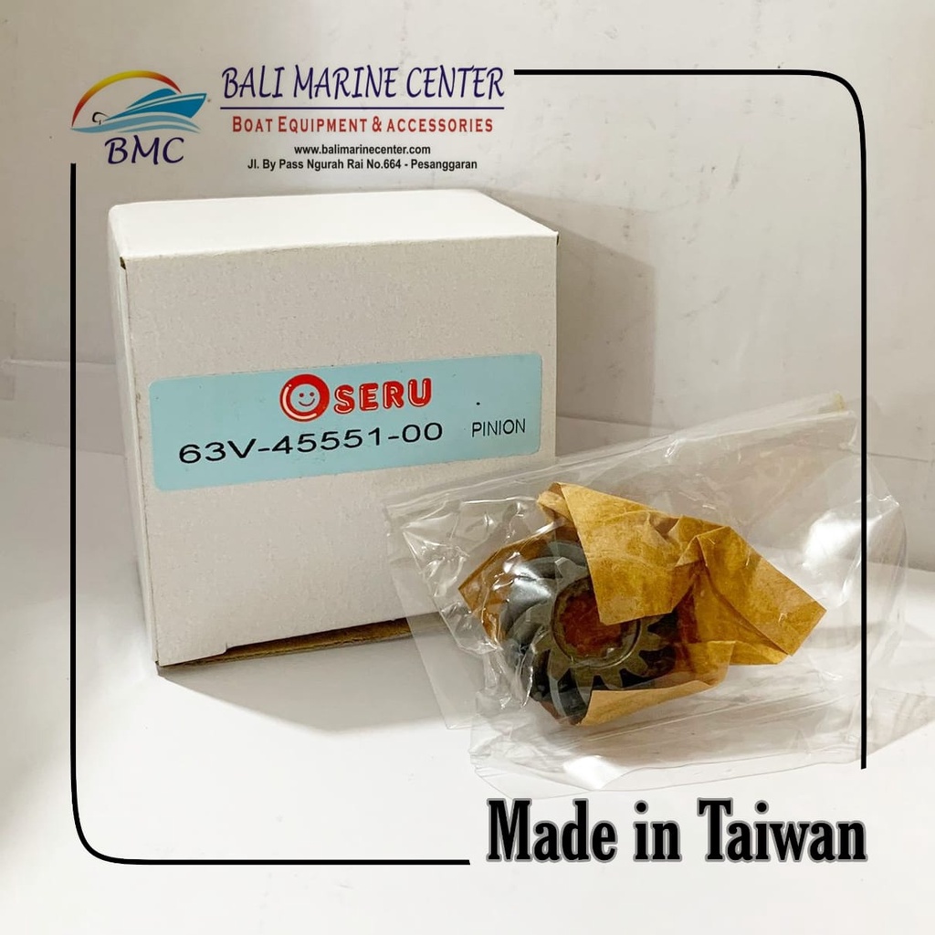 63V-45551-00-OSR GEAR PINION 15HP YAMAHA