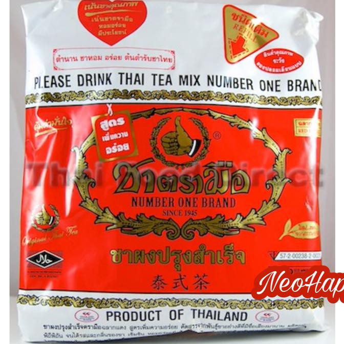 

thai tea cha tramue TERPERCAYA