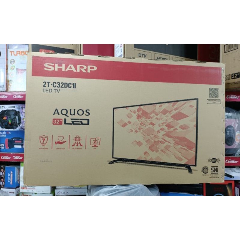 TV LED SHARP GARANSI 5 TAHUN 32DC1I ( TANPA SET TOP BOX ) - LED SHARP 32 INCH - SHARP 32 INCH TV DIGITAL - TV DIGITAL SHARP 32 INCI