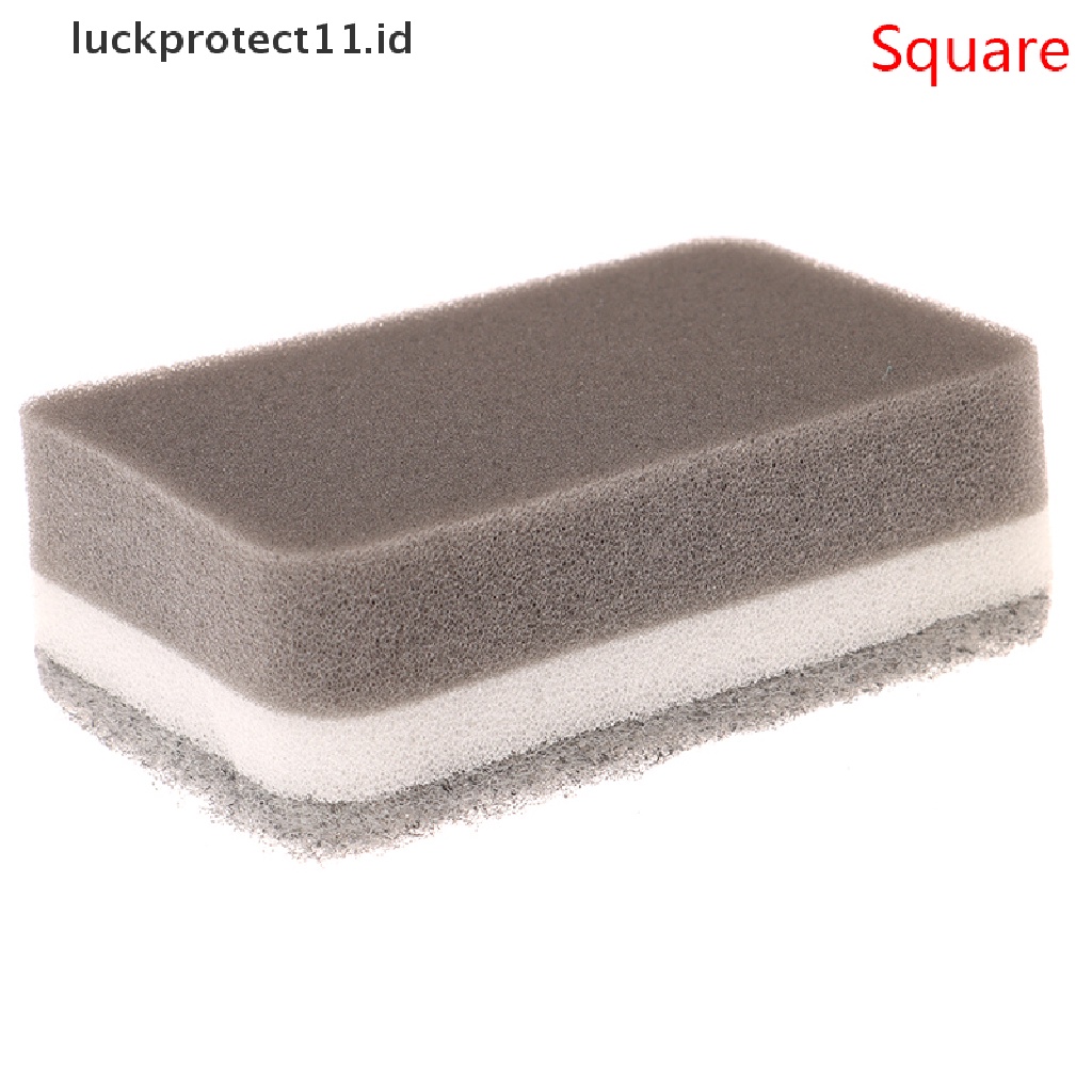 //HG&amp;ID// 1pcs Sponge Scouring Pad Kitchen Household Home Cleaning Pad Dishwashing Sponge .