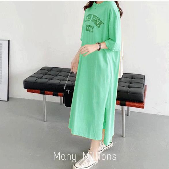 Damai fashion jakarta - long dress JUMBO wanita NAURA - konveksi murah tanah abang