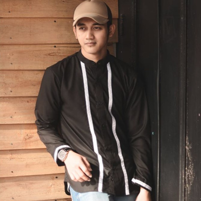 Baju Koko Pria Rauffa Trendy Model Kekinian