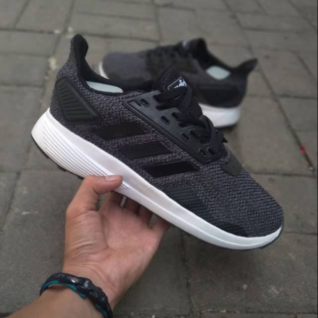 adidas duramo leather black