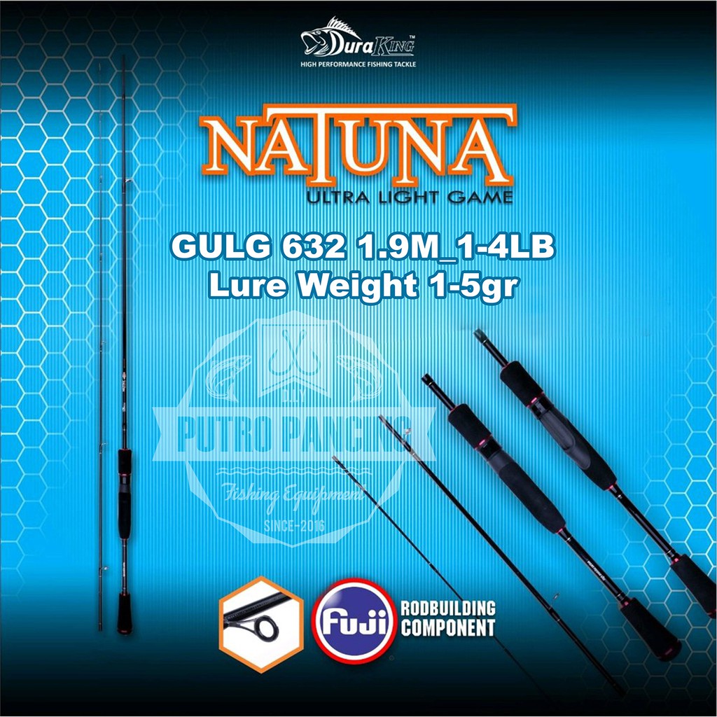 Rod Joran Duraking Natuna GULG 632 1-4lb