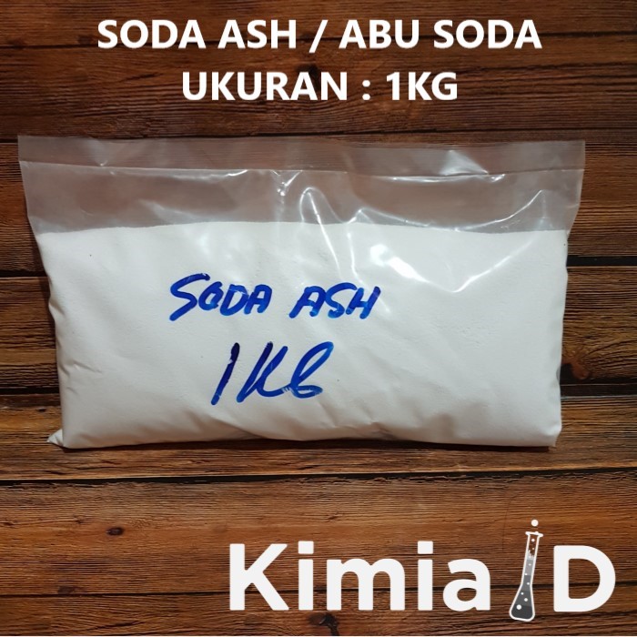 Soda Ash 1Kg - Abu Soda - PH Air - Kolam Renang - Natrium Karbonat - Natrium Carbonate - Soda Ash