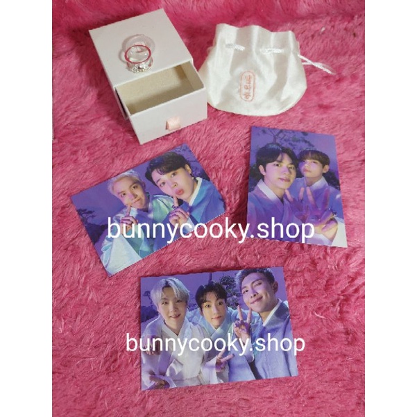 READY BTS dalmajung ring photocard twin unit jhope jimin hopemin suga yoongi jk jungkook PC only