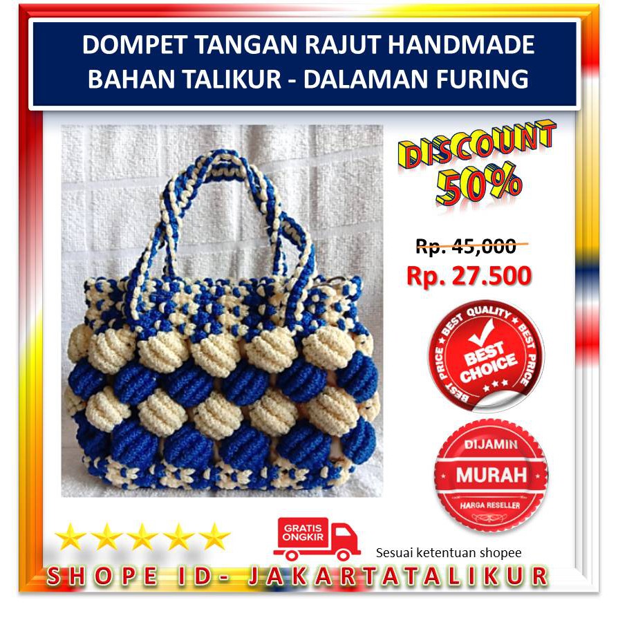 DOMPET RAJUT WANITA DOMPET HANDMADE RAJUT WANITA DOMPET 