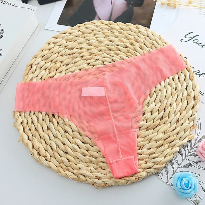 G string sexy celana dalam transparan wanita Lingerie thong C132 Murah