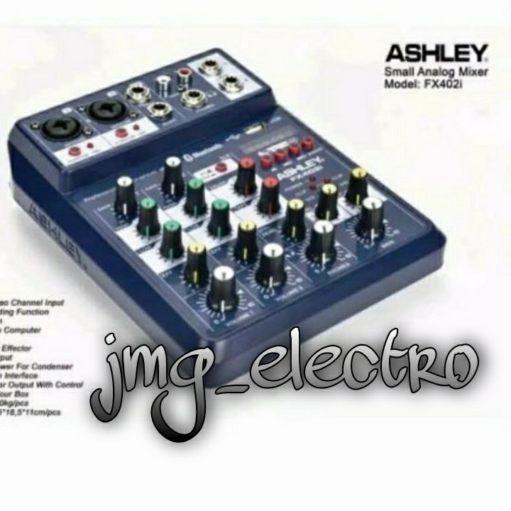 Mixer Ashley 4 Channel FX402i Baru