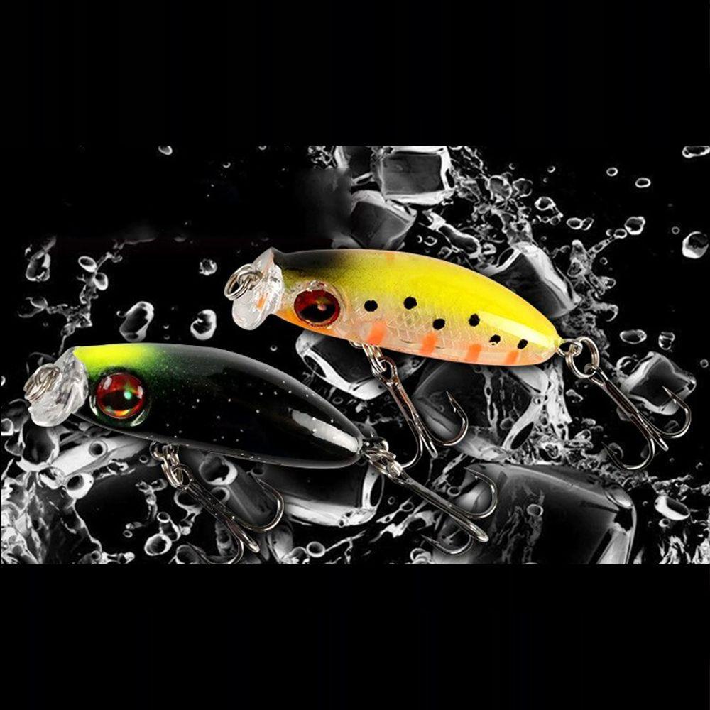 Top 1Pcs Umpan Engkol Wobbler Tackle 43mm/3.1g Aksesoris Memancing Mengambang Lure