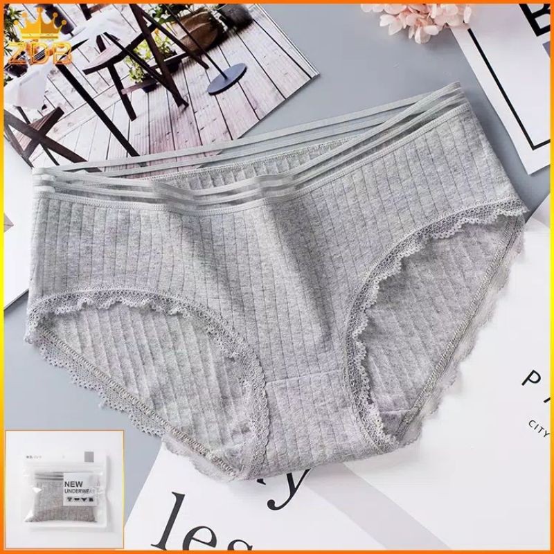 Celana Dalam Wanita Import CD BH Bahan Nylon dan Adem Berkualitas