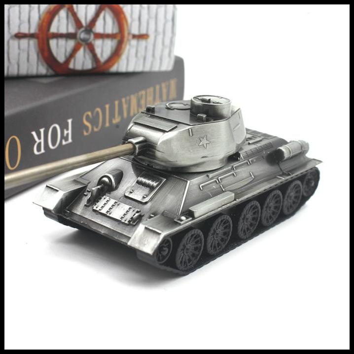 Mainan Tank Baja Tempur T34 Bahan Besi