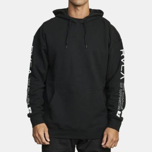 RVCA ORIGINAL - SPORT HOODIE - R305155 BBA - BLACK