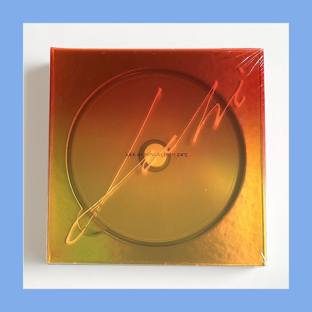 LEE HI ALBUM OFFICIAL - KPOP ALBUM OFFICIAL - LEE HI 24℃ MINI ALBUM OFFICIAL