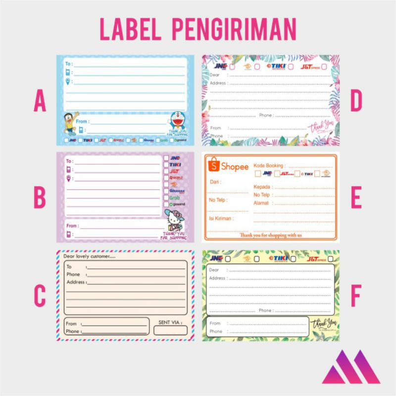 

[COD] TURUN HARGA !!! Stiker Label Olshop