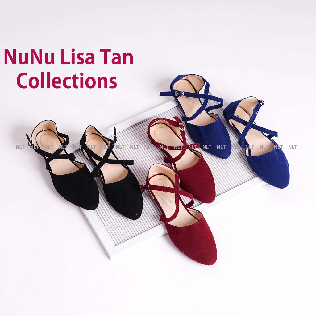 NunuLisaTan - Terbaru Flat Shoes Lucu Casual Korea Balet