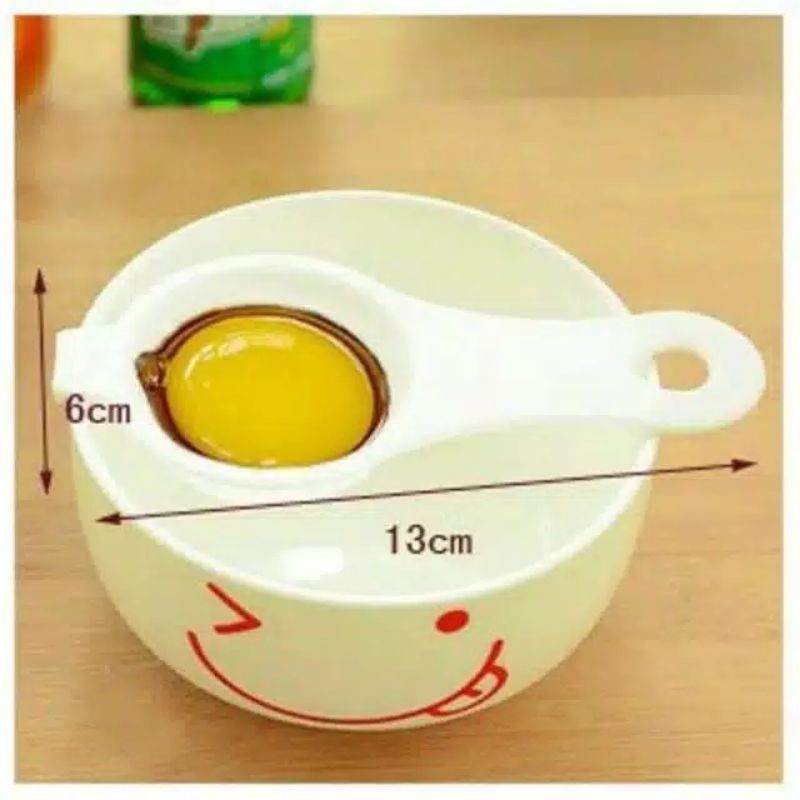 alat Pemisah Penyaring Putih dari Kuning Telur Egg Separator Sederhana