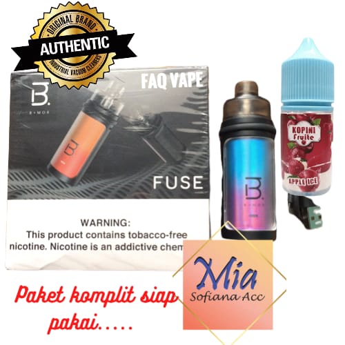 TERBARU VAPOOR VAPEE B-MORE FUSE 900mAh FULLSET ORIGINAL