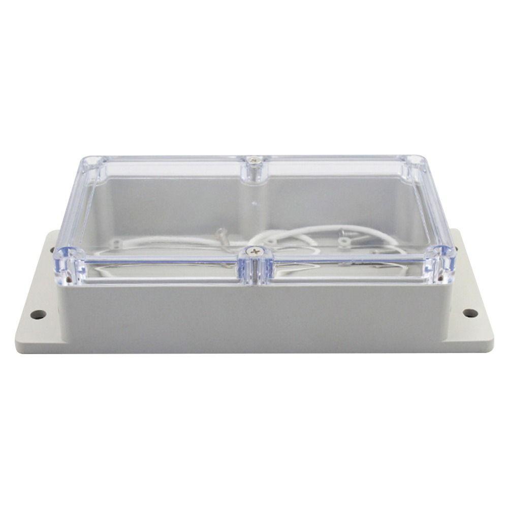 Populer Junction Box Plastik Waterproof Enclosure Transparan Penutup Kotak Proyek Listrik