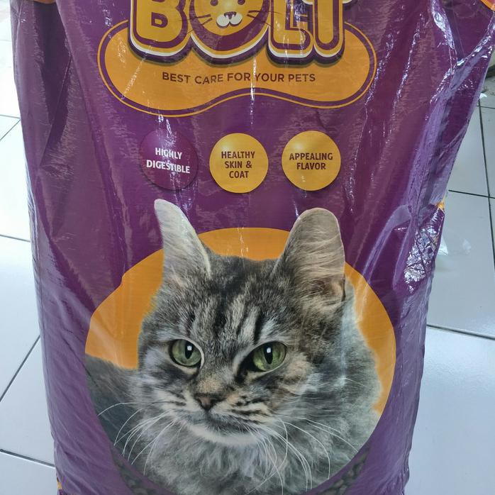 MAKANAN KUCING/BOLT CAT FOOD 20KG/PAKAN KUCING/MAKANAN KUCING BOLD