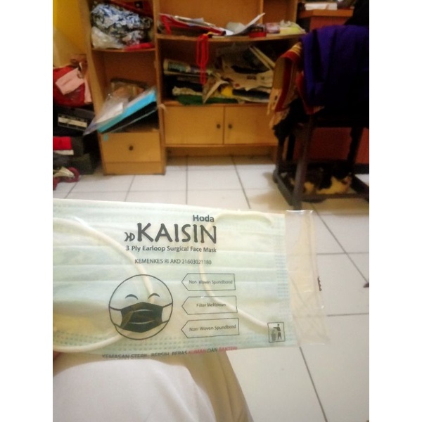 kaisin Hoda 3ply earloop surgical face mask