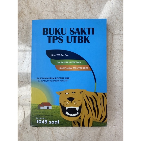 BUKU SAKTI TPS UTBK ULTRA + KUNCI JAWABAN