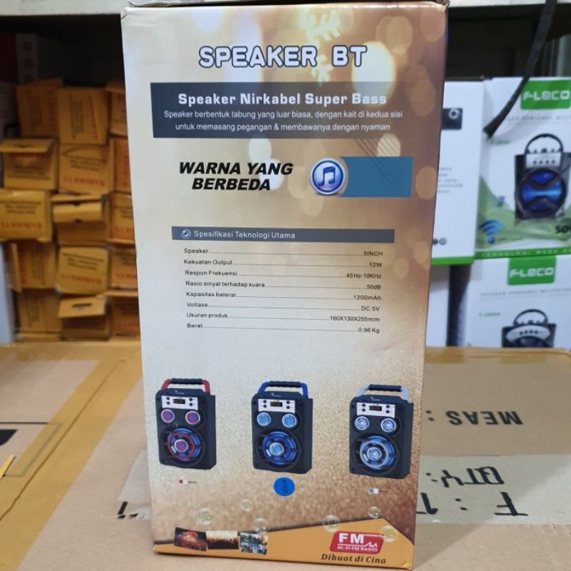 Speaker Suara Bass Speaker Bluetooth Jinlong JL 780