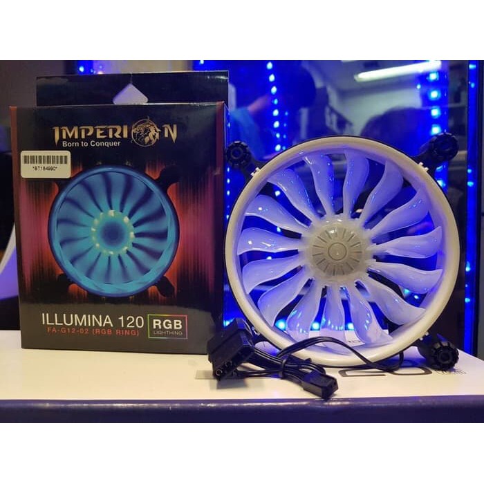 Fan case 12cm Imperion ILLUMINA 120 RGB LED RING AUTO fan casing