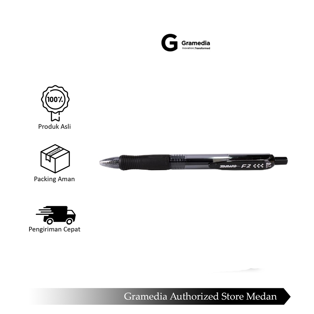 

Gramedia Medan - STANDARD B`GEL F2 07 BLACK