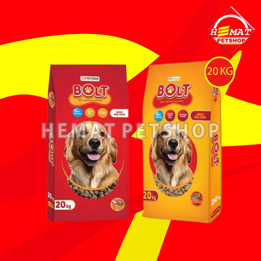 Bolt Dog Dry Food Adult Makanan kering Anjing Dewasa 20KG