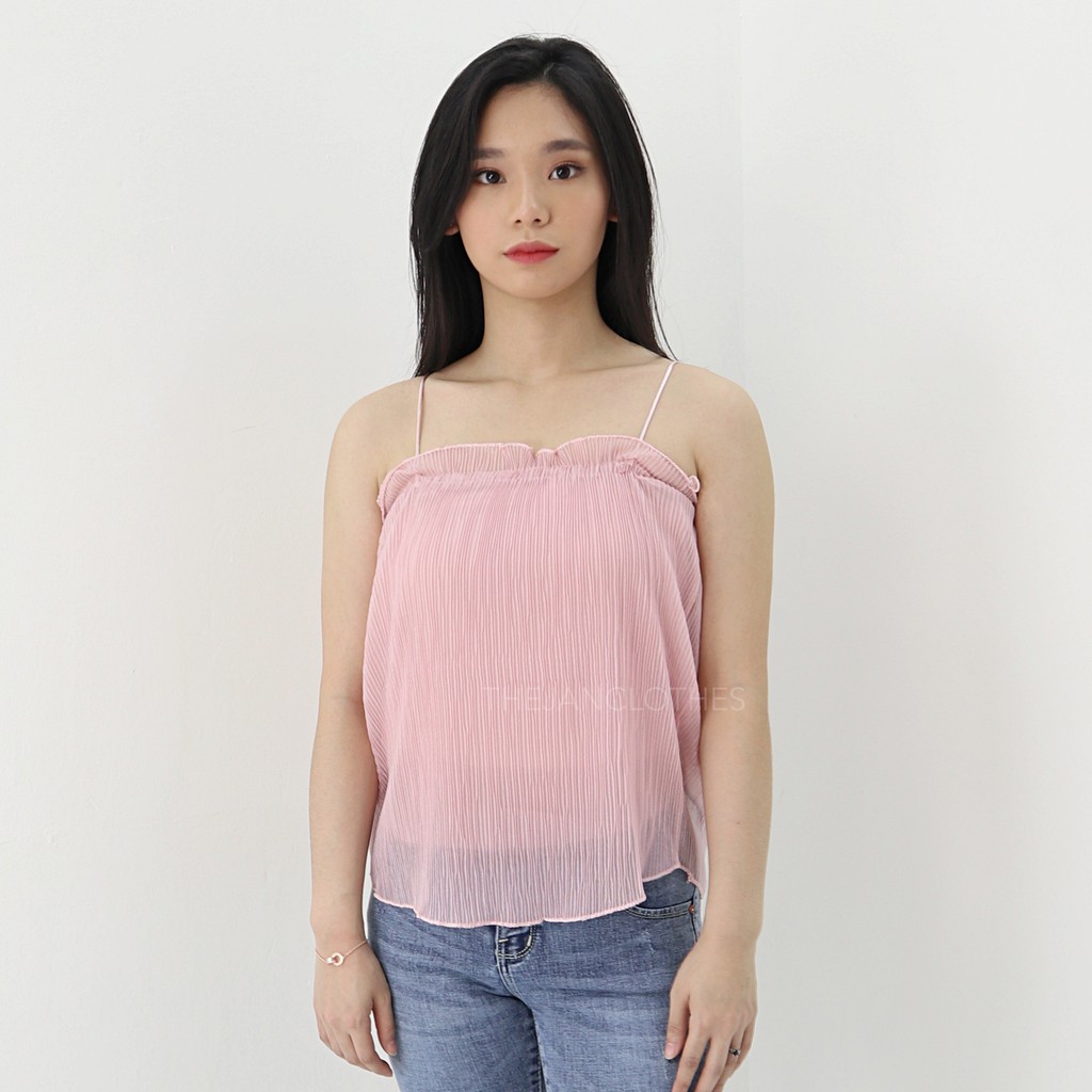 Leya prisket tank -Thejanclothes