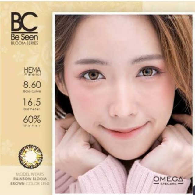 Softlens BC Be Seen Rainbow Bloom / Softlens BC Rainbow Bloom / Softlens Omega Rainbow Bloom