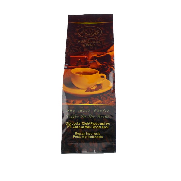 

kopi luwak global Arabica gayo Best Premium foil bag ground 200 GRAM