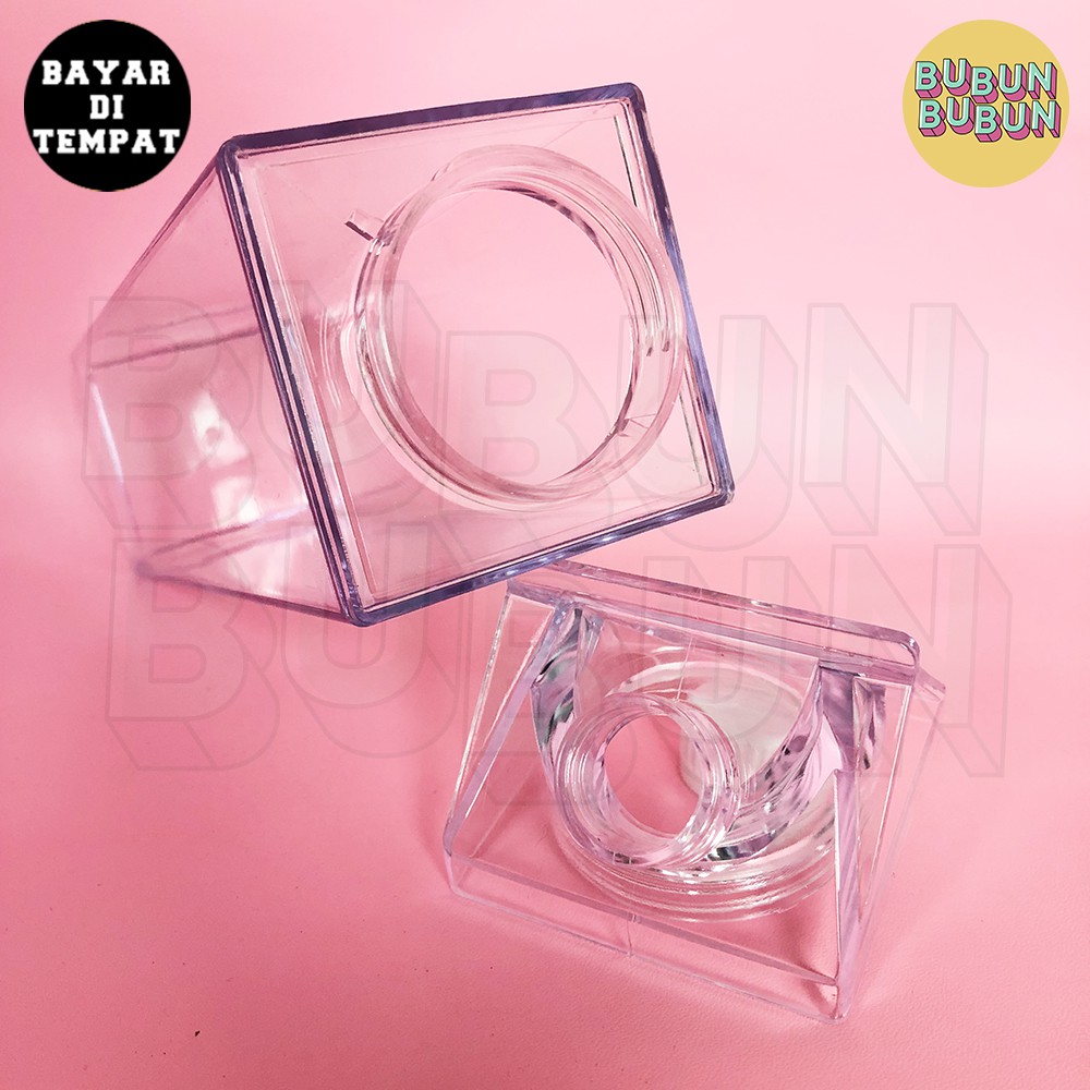 Botol Minum Infused Water 500 ML Kopi Susu Transparan Aesthetic Unik Kekinian Viral-3