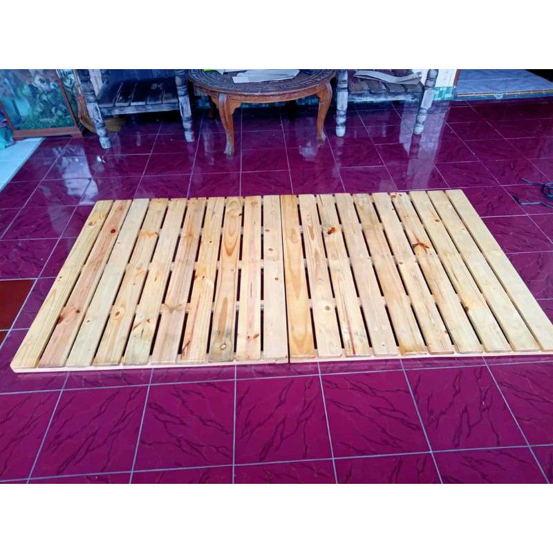 Dipan Alas Kasur Kayu Jati Belanda