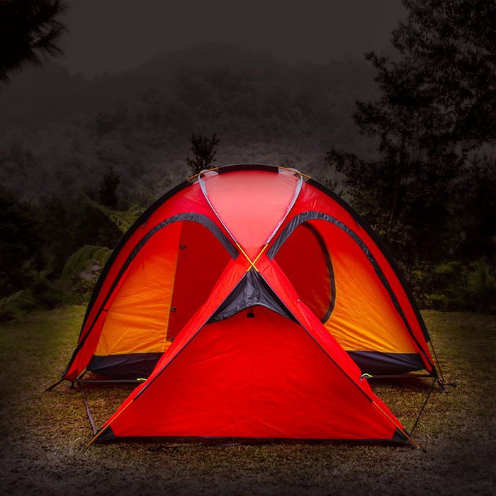 Tenda Hillman Turtle 4 Kap 4-5 Orang Camping Outdoor Hiking Tent Original