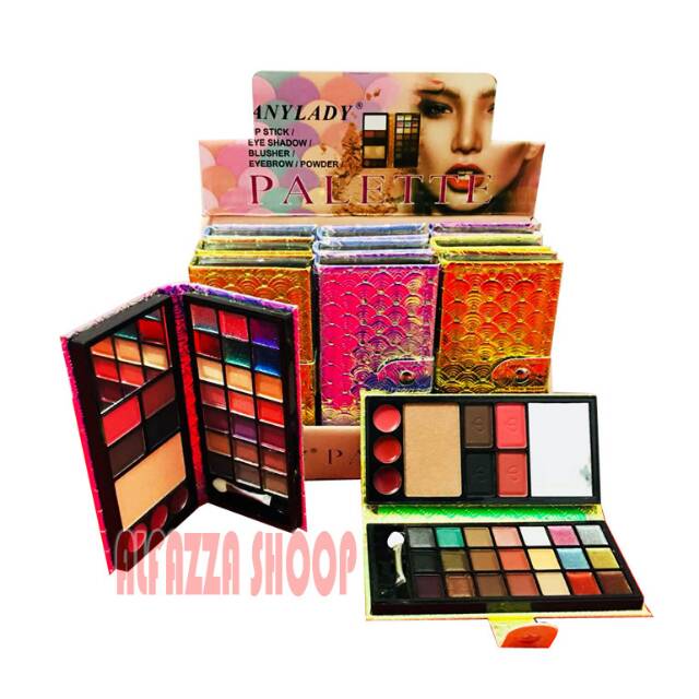 [KULIT BLING] EYESHADOW DOMPET ANYLADY KECIL / PALETTE SMALL MAKE UP