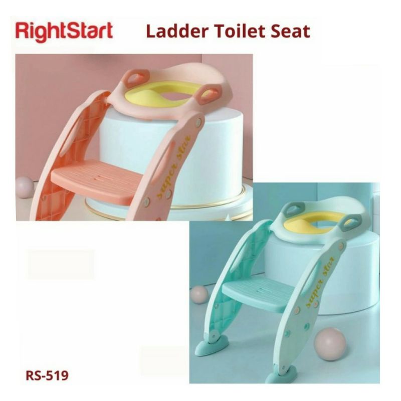 Right Start RS519 Ladder Toilet Seat / Potty / Kursi Toilet Anak