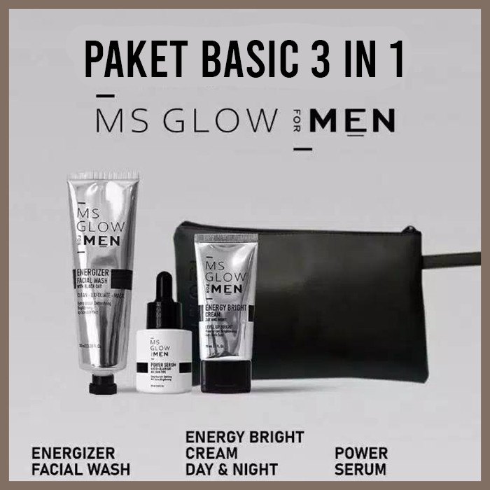 Paket Basic MS GLOW MEN 3 IN 1-1