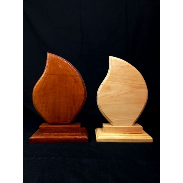 plakat kayu polos/piagam kayu/vandel kayu/piala kayu/MMW067