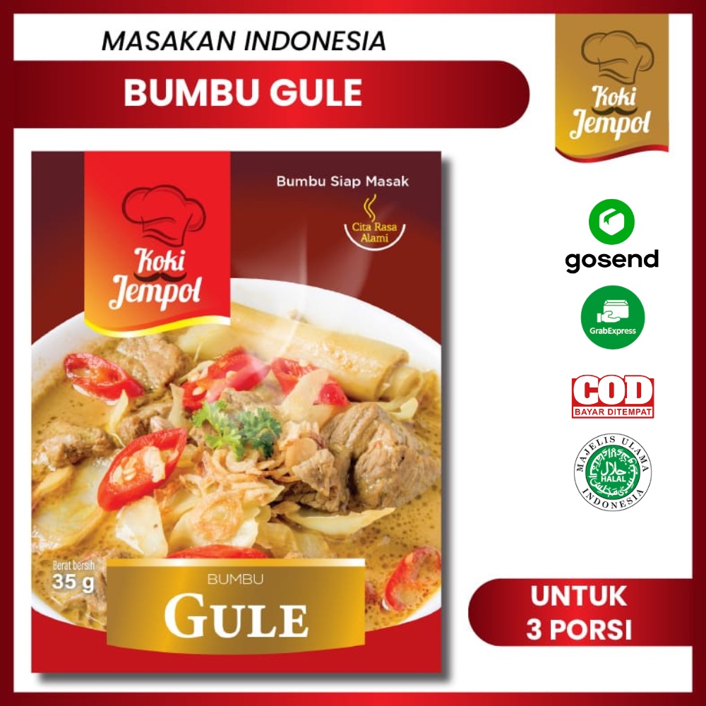 Bumbu Instan Khas Nusantara Koki Jempol / Bumbu Masak Koki Jempol / Bumbu Instan Siap Masak Koki Jempol