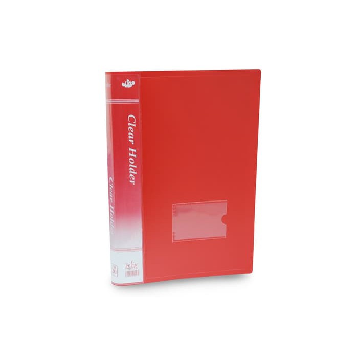 

FELIX Clear Holder Folio Isi 60 Lembar - Merah