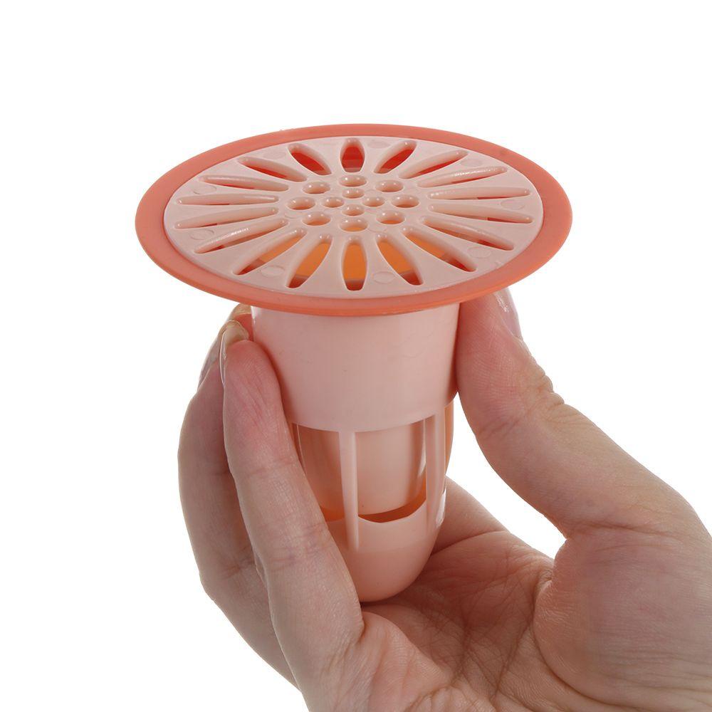 Populer Deodoran Floor Drain Core Silicone Plug Trap Toilet Selokan Insectproof Hair Trap