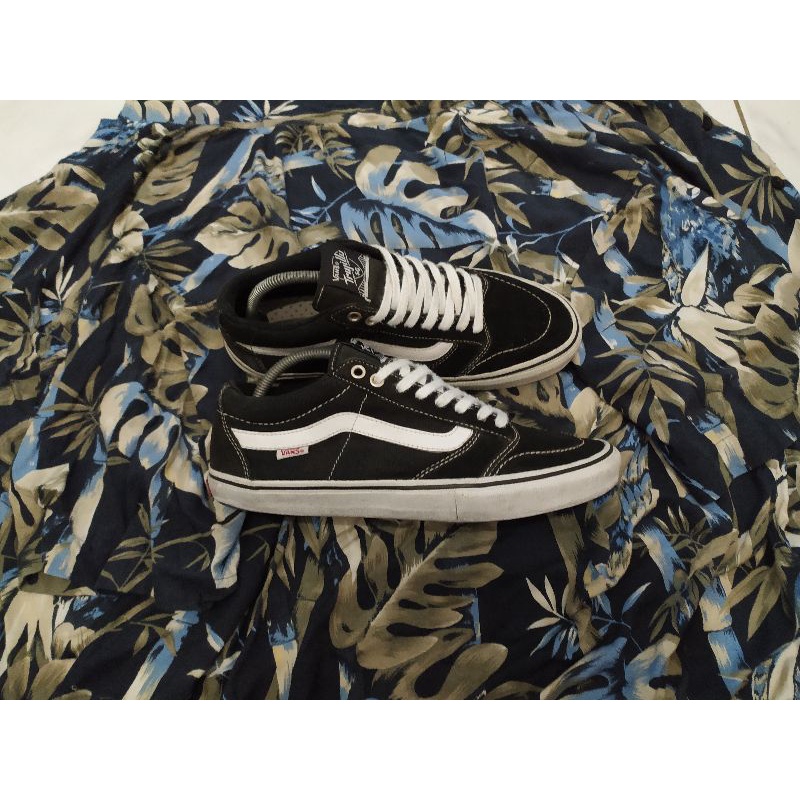 Vans TNT Trujillo SG Pro Black White Second Original