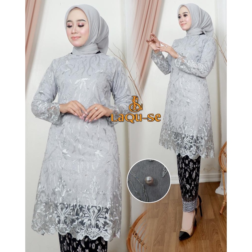 Set Tunik Mikhaila Terbaru 2022//Setelan Tunik Tille dan Rok Plisket//Baju Kebaya Termurah//Seragam Pesta/Baju kurung/set pakaian tradisional/pakaian wanita/kebaya/termurah/modern