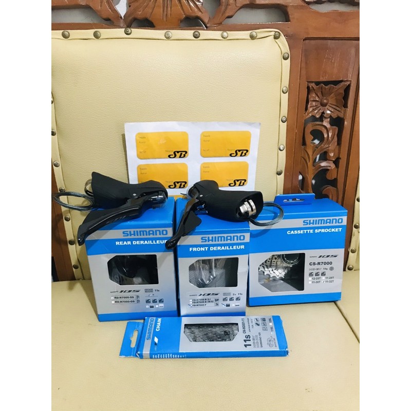 Groupset shimano 105 roadbike 2 x 11 speed roadbike