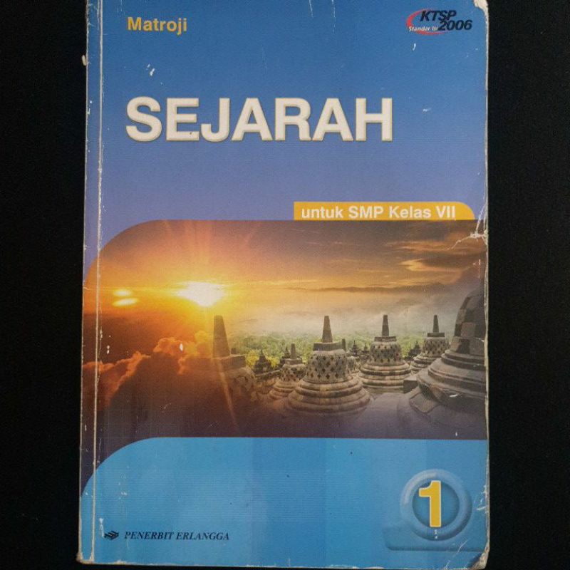 PRELOVED-SEJARAH 1 -UNTUK SMP KELAS VII BY MATROJI