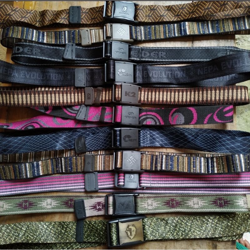 Ikat Pinggang Belt Gesper Celana Olahraga Outdoor Hiking Gunung